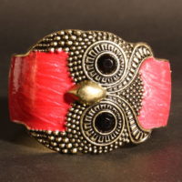 Bracelet Hibou Rouge