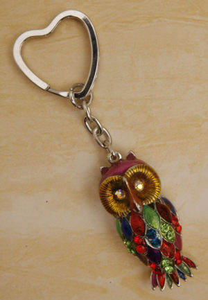 Porte-clef multicolore